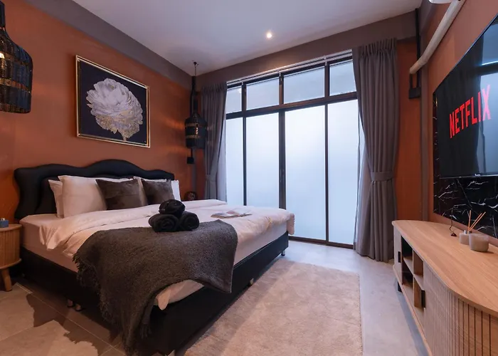 10minbts/kingbed/balcony/dryer/fastwifi/foodst. Bangkok